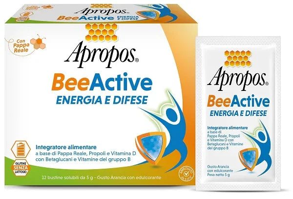 APROPOS BEEACTIVE ENERGIA E DIFESE 12 BUSTINE - Farmaspeed