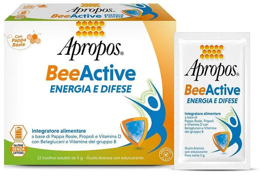 APROPOS BEEACTIVE ENERGIA E DIFESE 12 BUSTINE - Farmaspeed