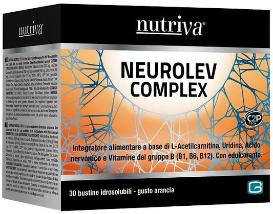 NUTRIVA NEUROLEV COMPLEX 30 BUSTINE - Farmaspeed
