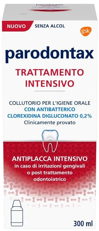 PARODONTAX TRATTAMENTO INTENSIVO CLOREXIDINA 0,2% - Farmaspeed