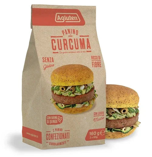 AGLUTEN PANINO CURCUMA 160 G - Farmaspeed