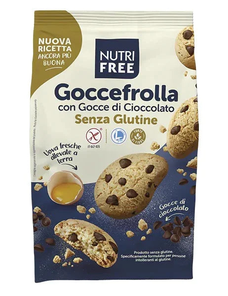 NUTRIFREE GOCCEFROLLA CON GOCCE DI CIOCCOLATO 300 G - Farmaspeed