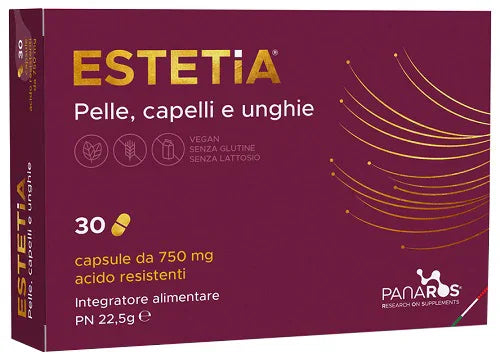 PANAROS ESTETIA PELLI CAPELLI E UNGHIE 30 CAPSULE - Farmaspeed