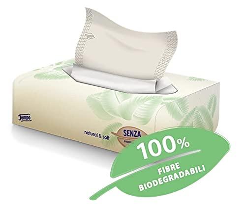 TEMPO BOX FAZZOLETTI NATURAL&SOFT 70 PEZZI - Farmaspeed