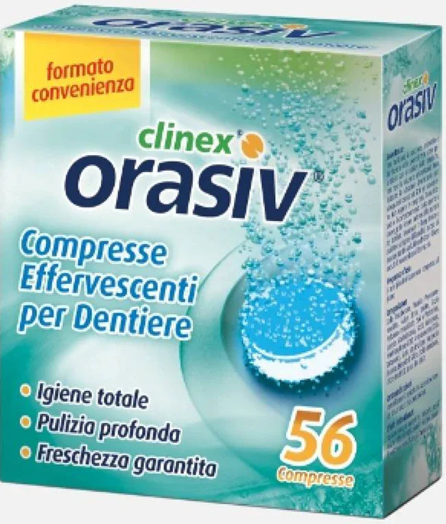ORASIV CLINEX 56 COMPRESSE EFFERVESCENTI - Farmaspeed