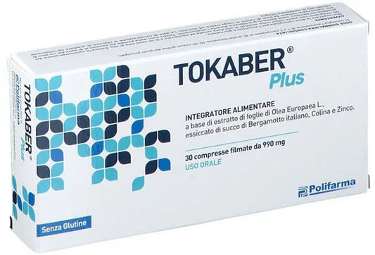 TOKABER PLUS 990MG 30 COMPRESSE - Farmaspeed
