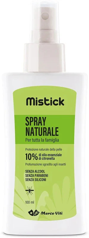 MISTICK ANTIZANZARA NATURALE 100 ML - Farmaspeed