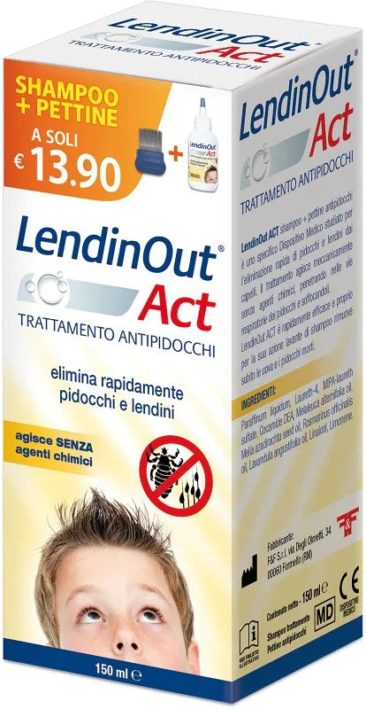 LENDINOUT ACT ANTIPIDOCCHI 150 ML - Farmaspeed