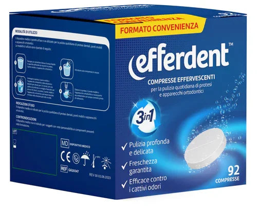 EFFERDENT 92 COMPRESSE EFFERVESCENTI - Farmaspeed