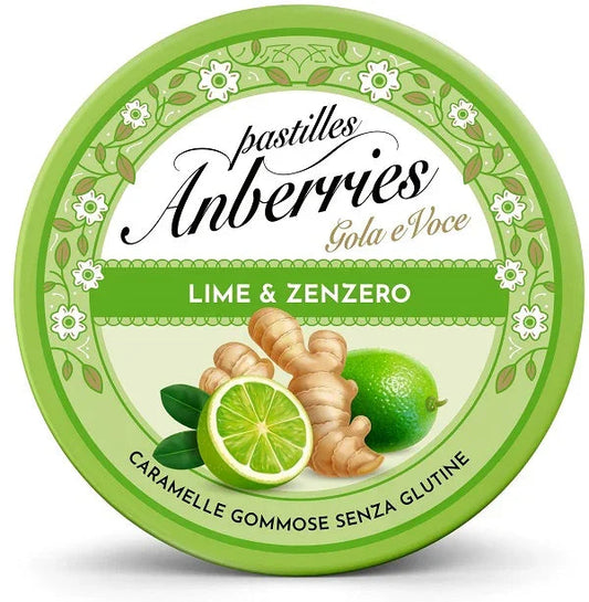 ANBERRIES LIME & ZENZERO 50 G - Farmaspeed