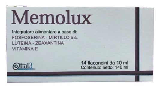 MEMOLUX 14 FLACONCINI 10 ML - Farmaspeed