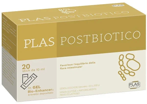 PLAS POSTBIOTICO 20 STICK PACK - Farmaspeed