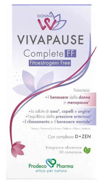 DONNAW VIVAPAUSE COMPLETE FF 30 COMPRESSE - Farmaspeed