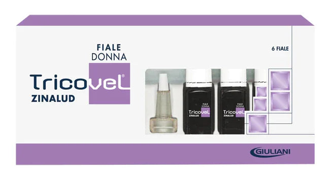 TRICOVEL ZINALUD DONNA 6 FIALE - Farmaspeed