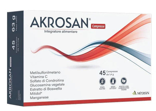 AKROSAN 45 COMPRESSE - Farmaspeed