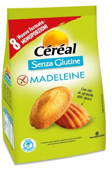CEREAL MADELEINE SENZA GLUTINE 8 PEZZI DA 28,5 G - Farmaspeed