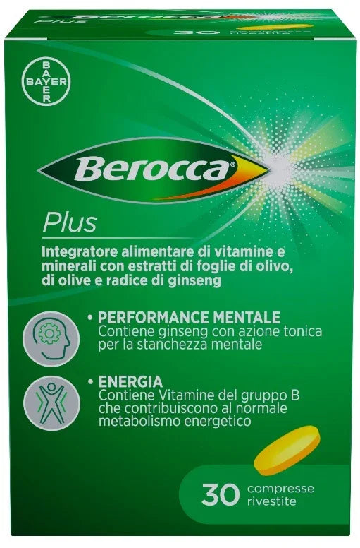 BEROCCA PLUS 30 COMPRESSE - Farmaspeed