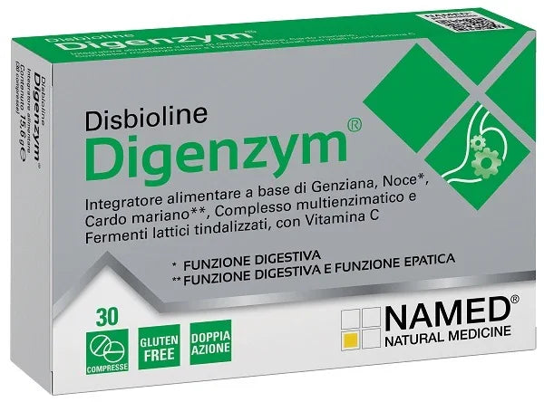 DISBIOLINE DIGENZYM AB 30 COMPRESSE - Farmaspeed