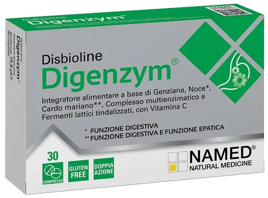 DISBIOLINE DIGENZYM AB 30 COMPRESSE - Farmaspeed