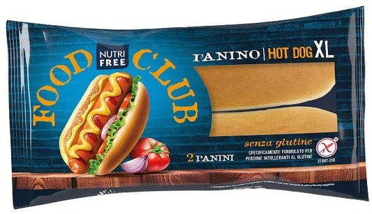 NUTRIFREE PANINO HOT DOG XL 2 PEZZI DA 65 G - Farmaspeed