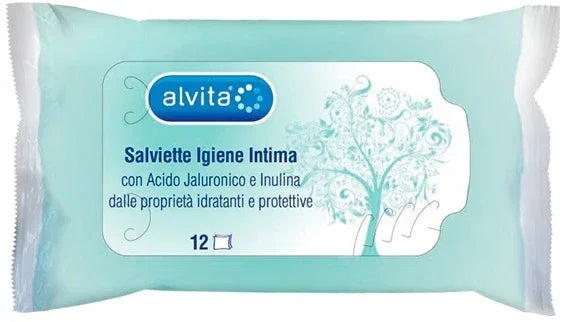 ALVITA SALVIETTE IGIENE INTIMA 12 PEZZI - Farmaspeed