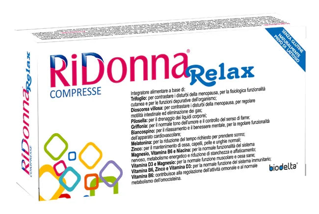 RIDONNA RELAX 30 COMPRESSE - Farmaspeed