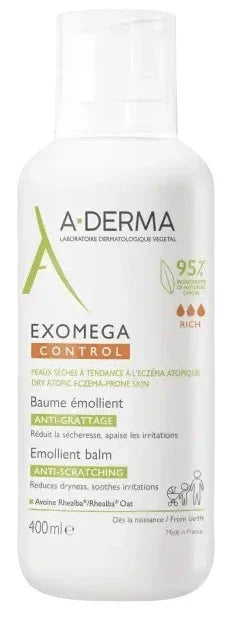 EXOMEGA CONTROL BALSAMO EMOLLIENTE ANTI - GRATTAGE 400 ML - Farmaspeed