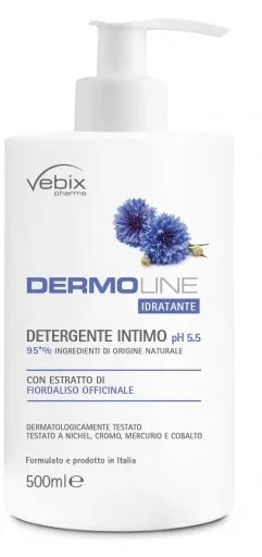 VEBIX DERMOLINE FIORDALISO DETERG.INTIMO 500 ML - Farmaspeed