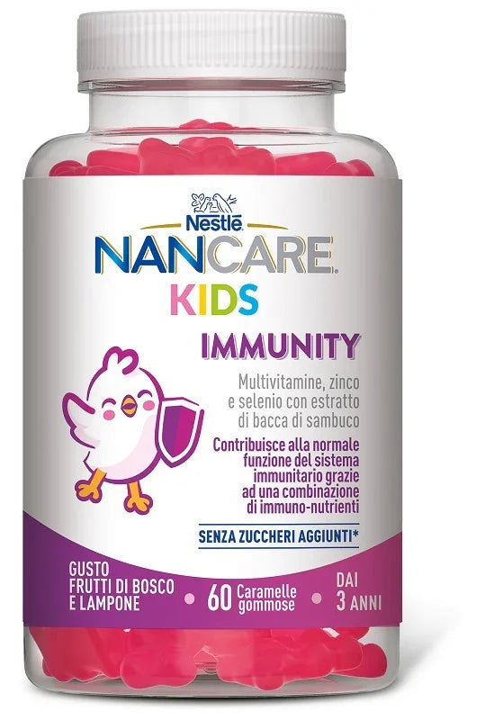 NANCARE KIDS IMMUNITY 60 GUMMIES - Farmaspeed