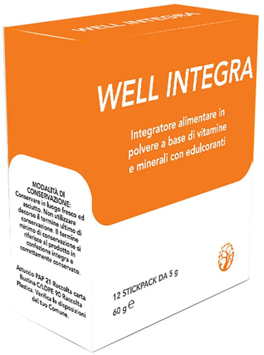 WELL INTEGRA 12 STICK PACK DA 5 G - Farmaspeed