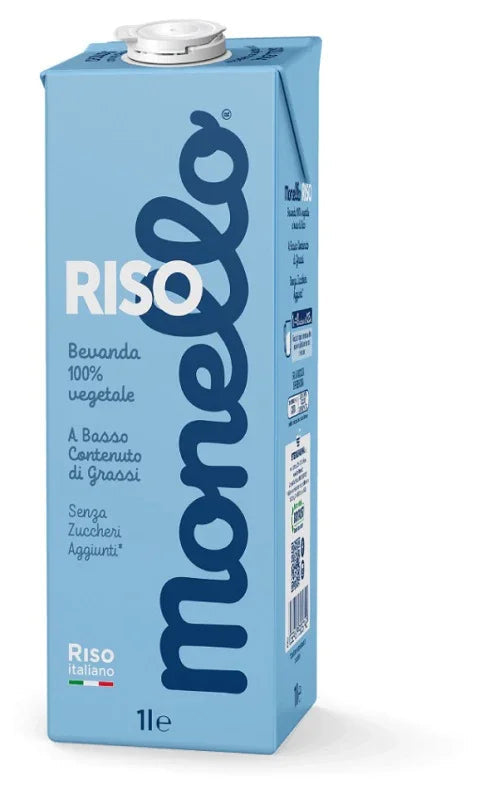 MONELLO RISO BEVANDA VEGETALE BRICK DA 1 LITRO - Farmaspeed