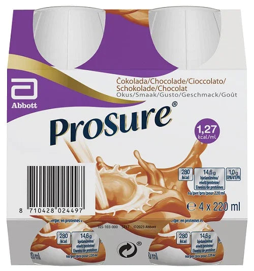 PROSURE CHOCOLATE 4 BOTTIGLIE DA 220 ML - Farmaspeed