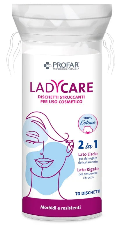PROFAR LADYCARE DISCHETTI STRUCCANTI 70 PEZZI - Farmaspeed