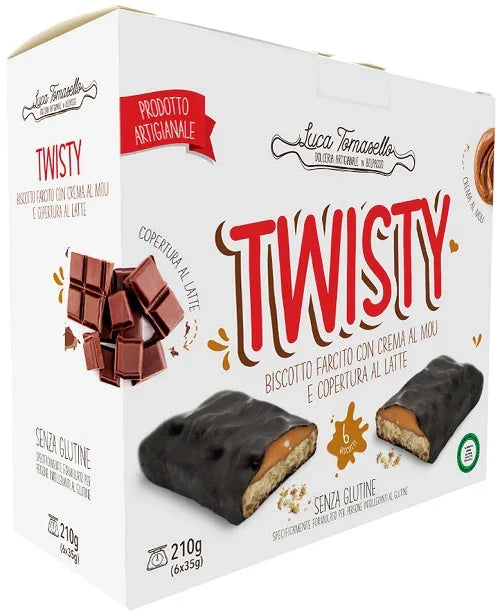 TWISTY BISCOTTO CON CREMA MOU RB SENZA GLUTINE 210 G - Farmaspeed