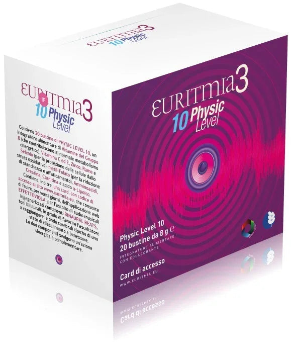 EURITMIA 3 PHYSIL LEVEL 10 20 BUSTINE + CARD ACCESSO SITO ONLINE - Farmaspeed