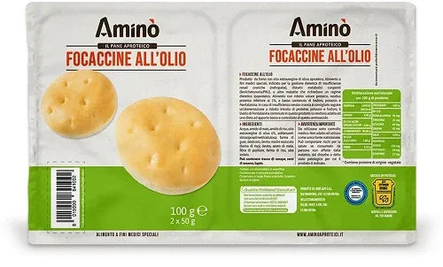 AMINO' FOCACCINE OLIO 100 G - Farmaspeed