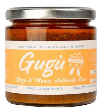 GUGU' RAGU' MANZO ANTIBIOTIC FREE 210 G - Farmaspeed