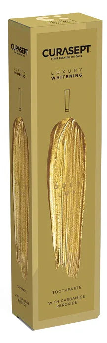 CURASEPT GOLD LUXURY WHITENING DENTIFRICIO 75 ML - Farmaspeed