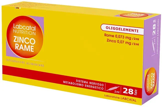 LABCATAL NUTRITION ZINCO RAME 28 FIALE 2 ML - Farmaspeed