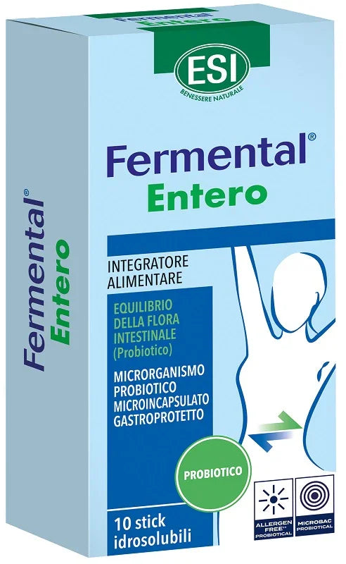 ESI FERMENTAL ENTERO 10 STICK IDROSOLUBILI - Farmaspeed