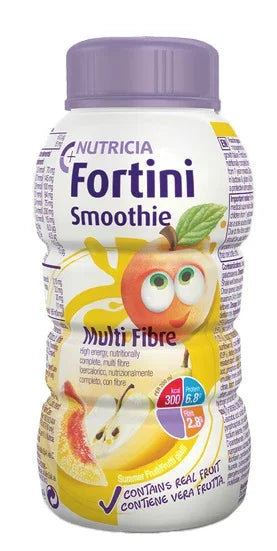 FORTINI SMOOTHIE MULTI FIBRE GUSTO FRUTTI GIALLI 200 ML - Farmaspeed