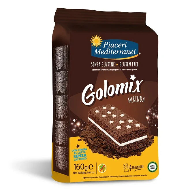 PIACERI MEDITERRANEI GOLOMIX MERENDA 4 PEZZI DA 40 G - Farmaspeed
