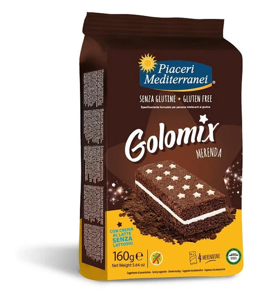 PIACERI MEDITERRANEI GOLOMIX MERENDA 4 PEZZI DA 40 G - Farmaspeed