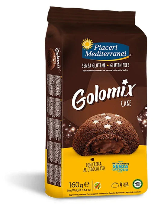 PIACERI MEDITERRANEI GOLOMIX CAKE 4 PEZZI DA 40 G - Farmaspeed