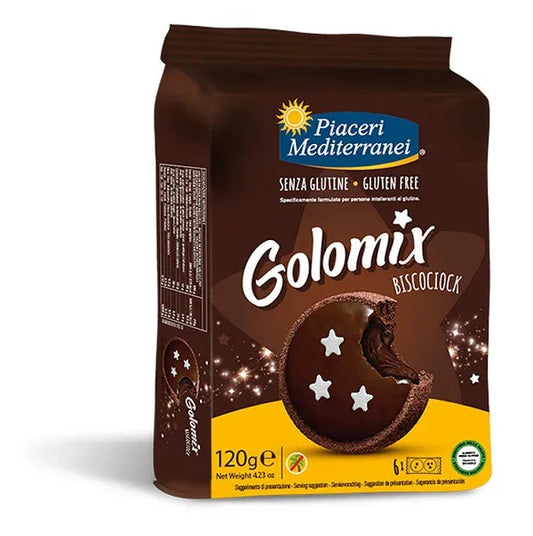 PIACERI MEDITERRANEI GOLOMIX BISCOCIOCK 6 PEZZI DA 20 G - Farmaspeed