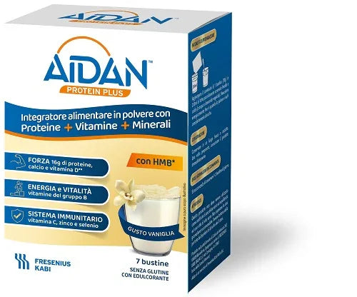 AIDAN PROTEIN PLUS VANIGLIA 7 BUSTINE - Farmaspeed