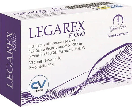 LEGAREX FLOGO 30 COMPRESSE - Farmaspeed