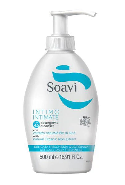 SOAVI INTIMO DELICATO PH4,5 FLACONE CON DISPENSER 500 ML - Farmaspeed