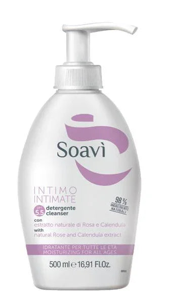SOAVI INTIMO IDRATANTE PH5,5 FLACONE CON DISPENSER 500 ML - Farmaspeed