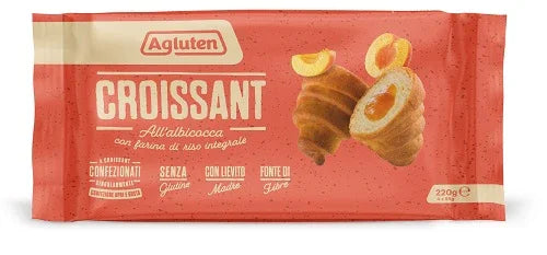 AGLUTEN CROISSANT ALBICOCCA 4 PEZZI DA 55 G - Farmaspeed